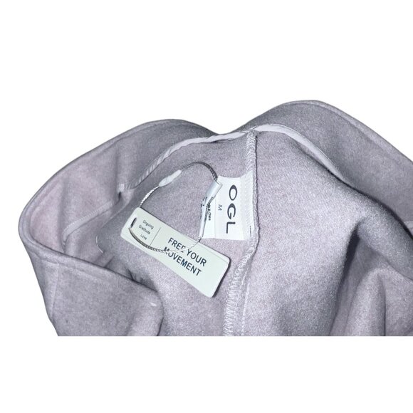 OGL Cashsoft Wool Like Flared Maxi Skirt Sz Medium Oatmeal Beige Womens - Picture 9 of 16